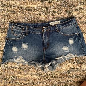 Jean shorts